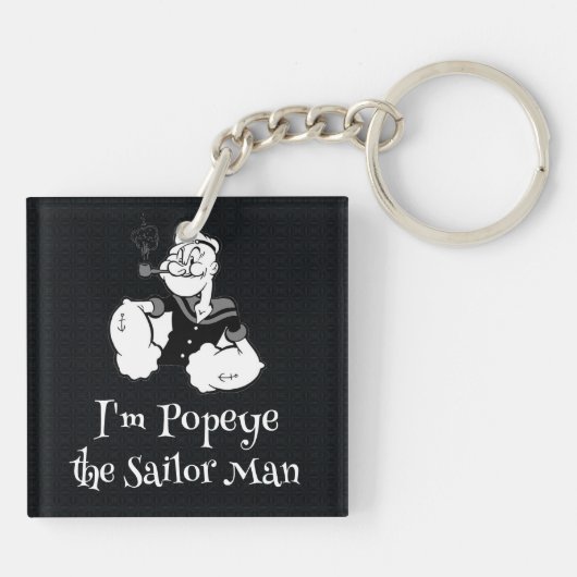 Popeye Schlüsselanhänger (Rückseite)