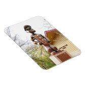 Popeye Statue, Segar Memorial Park, Chester IL Magnet (Rechte Seite)