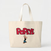 Popeye Tote Bag Jumbo Stoffbeutel (Vorne)
