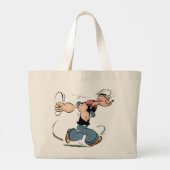 Popeye Tote Bag Jumbo Stoffbeutel (Rückseite)