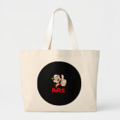 Popeye Tote Bag Jumbo Stoffbeutel (Vorne)