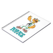 Popeye Vintag Parody der 1990er Jahre Notizblock (Linke Seite)