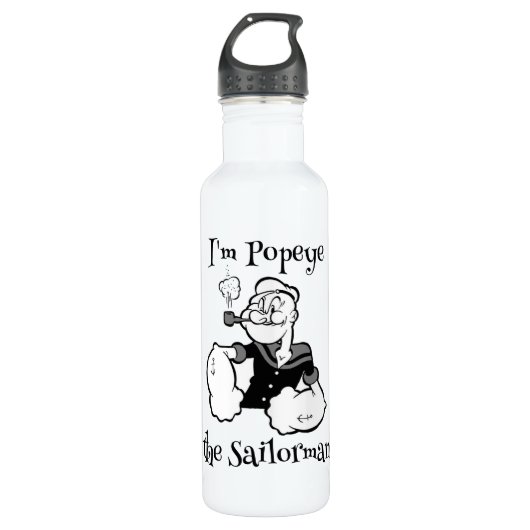 Popeye Wasserflasche Edelstahlflasche (Vorderseite)