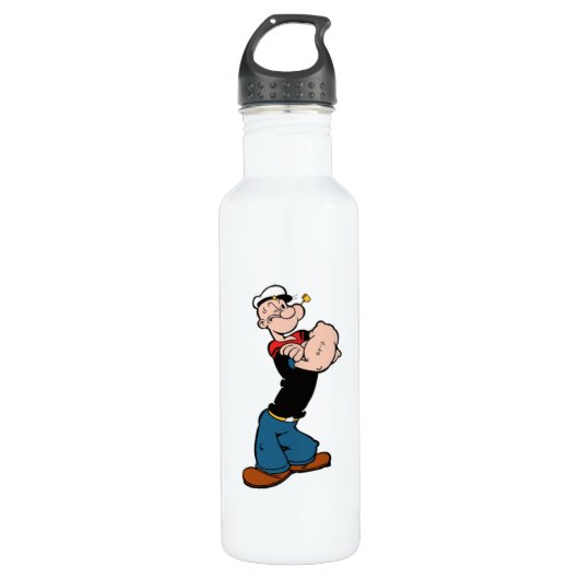 Popeye Wasserflasche Edelstahlflasche (Vorderseite)