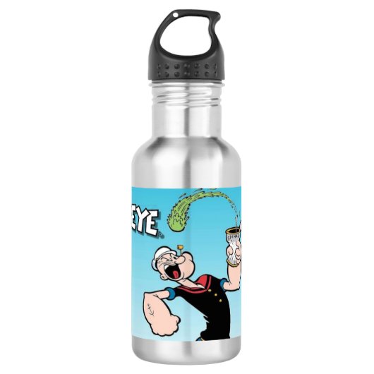Popeye Wasserflasche Edelstahlflasche (Vorderseite)