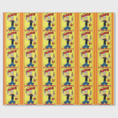 Popeye Wrapping Paper Geschenkpapier (Flach)
