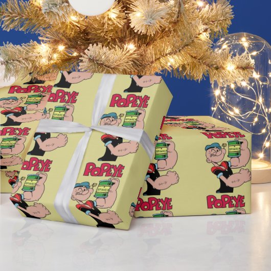 Popeye Wrapping Paper Geschenkpapier (Feiertage)