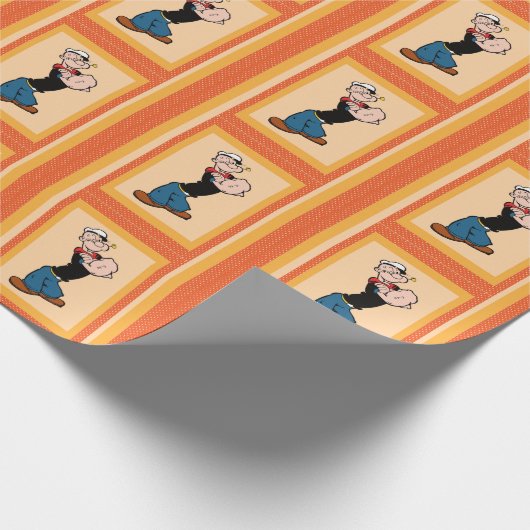 Popeye Wrapping Paper Geschenkpapier (Ecke)