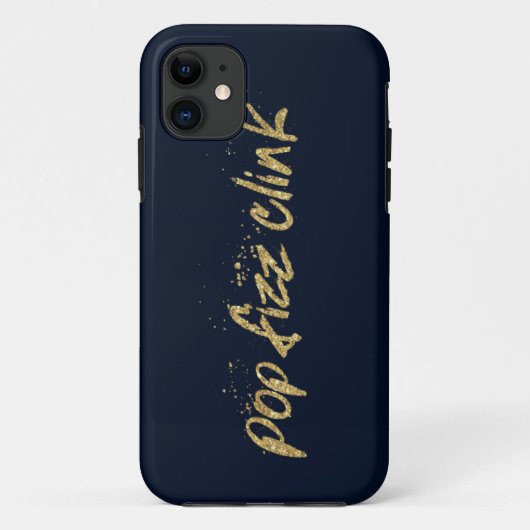 PopFizzclink-neue Jahr-Fall Case-Mate iPhone Hülle (Rückseite)