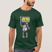 PopFuzz der Roboter-besorgte T - Shirt (Vorderseite)