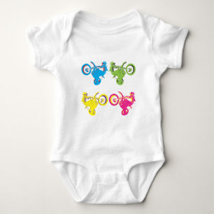 PopGrungy Motocross Baby Strampler