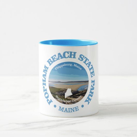 Popham Beach SP Tasse (Zentrum)