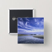 POPHAM BEACH STAAT PARK, MAINE. USA. Zirrus Button (Vorne & Hinten)