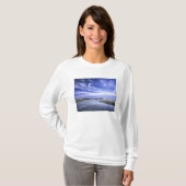 POPHAM BEACH STAAT PARK, MAINE. USA. Zirrus T-Shirt (Vorne ganz)