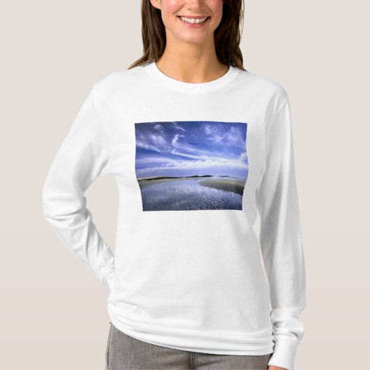 POPHAM BEACH STAAT PARK, MAINE. USA. Zirrus T-Shirt (Vorderseite)