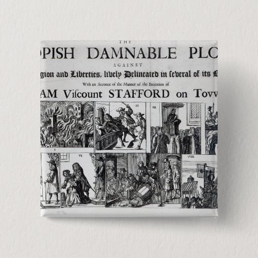 Popish Damnable Button (Vorderseite)