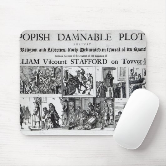 Popish Damnable Mousepad (Mit Mouse)