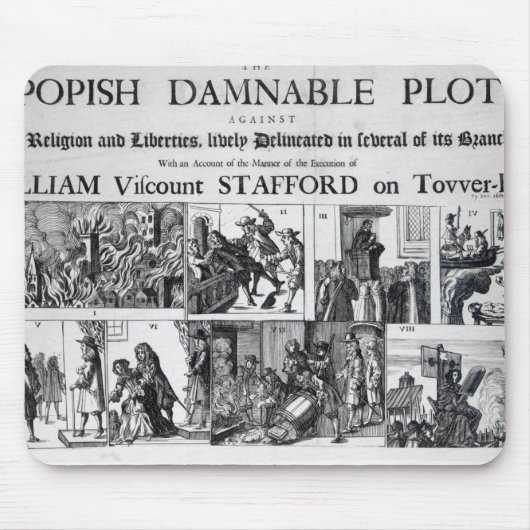 Popish Damnable Mousepad (Vorne)