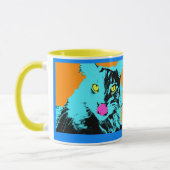 Popkatzenkunst Tasse (Links)