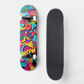 Popkultur-Design Skateboard (Vorderseite)