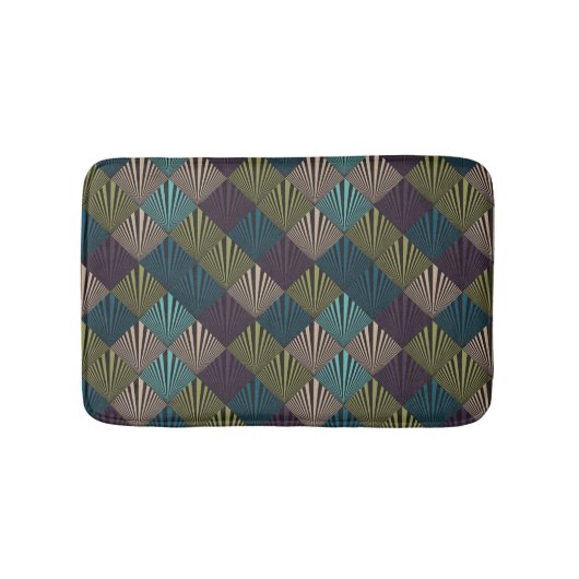 Popkunsthintergrund Badematte (Vorderseite)