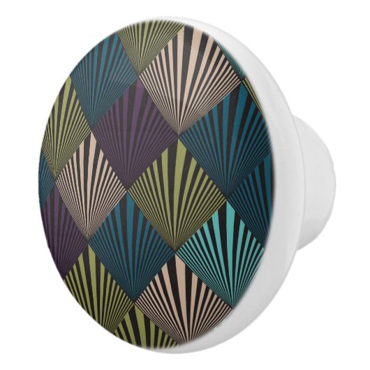 Popkunsthintergrund Keramikknauf (Rechts)