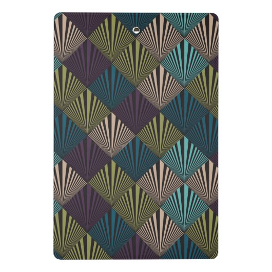 Popkunsthintergrund Mini Klemmbrett (Rückseite)