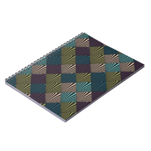 Popkunsthintergrund Notizblock (Linke Seite)