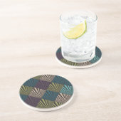 Popkunsthintergrund Sandstein Untersetzer (Seite)