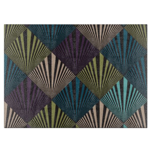 Popkunsthintergrund Schneidebrett (Vorderseite)