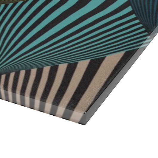 Popkunsthintergrund Schneidebrett (Ecke)