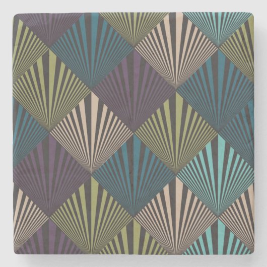 Popkunsthintergrund Steinuntersetzer (Vorderseite)