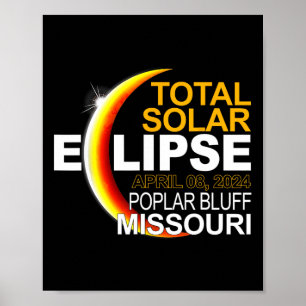 Poplar Bluff 2024 Solar Eclipse 2024 040824 Eclips Poster