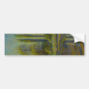 Poplar Trees in Spring (Utah Landscape) (USA Art Autoaufkleber