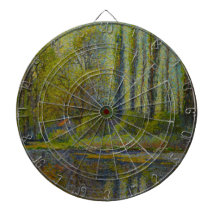 Poplar Trees in Spring (Utah Landscape) (USA Art