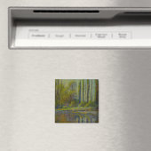 Poplar Trees in Spring (Utah Landscape) (USA Art Magnet (In Situ (Geschirrspüler))