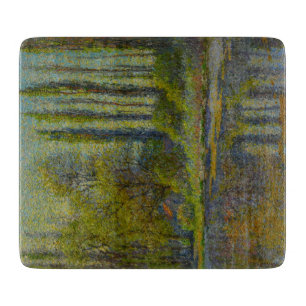 Poplar Trees in Spring (Utah Landscape) (USA Art Schneidebrett