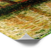 Poplars am Fluss Epte Poster (Ecke)