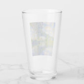 Poplars am Fluss Epte (von Claude Monet) Glas (Rückseite)