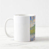 Poplars am Fluss Epte (von Claude Monet) Kaffeetasse (Links)