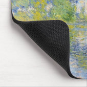 Poplars am Fluss Epte (von Claude Monet) Mousepad (Ecke)