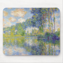 Poplars am Fluss Epte (von Claude Monet) Mousepad