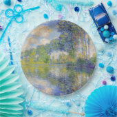 Poplars am Fluss Epte (von Claude Monet) Pappteller (Party)