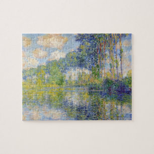 Poplars am Fluss Epte (von Claude Monet) Puzzle