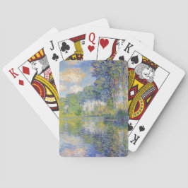 Poplars am Fluss Epte (von Claude Monet) Spielkarten