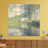 Poplars auf der Epte - Monet Leinwanddruck (Insitu (Wohnzimmer))
