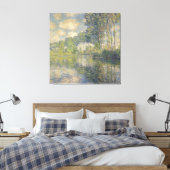 Poplars auf der Epte - Monet Leinwanddruck (Insitu (Schlafzimmer))