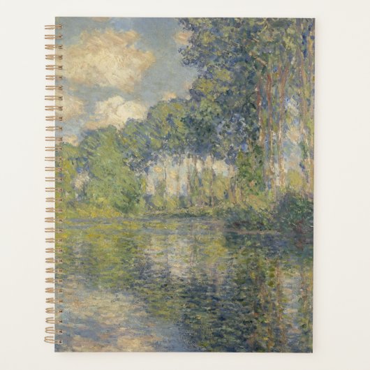 Poplars auf der Epte - Monet Planer (Vorderseite)
