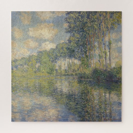 Poplars auf der Epte - Monet Puzzle (Vertikal)
