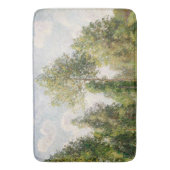 Poplars, Éragny Camille Pissarro Badematte (Vorderseite Vertikal)